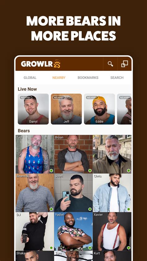 daddy bear gay|GROWLR: The Gay Bear Social Network for iPhone and Android